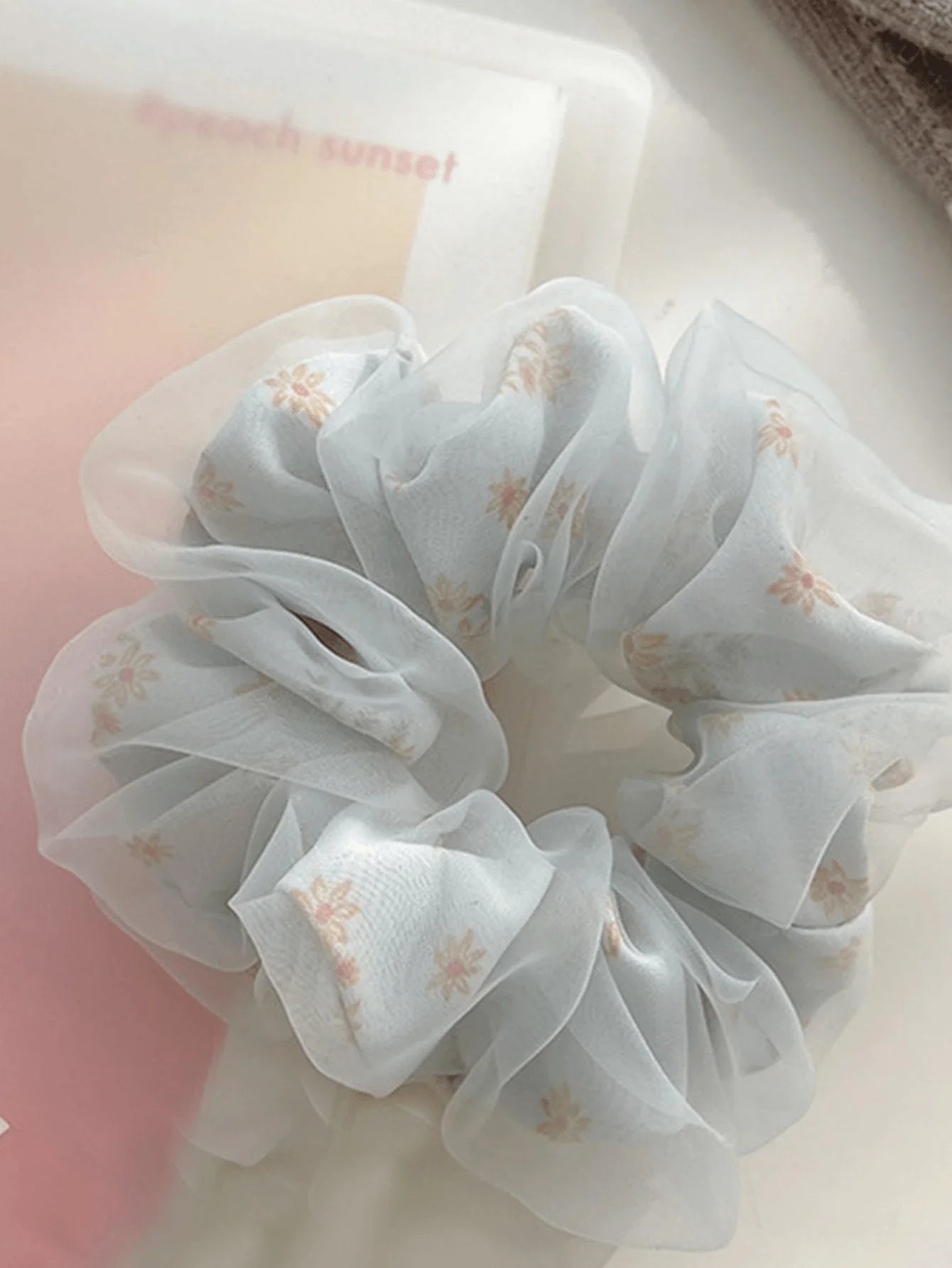 Chouchou Fleurs Double