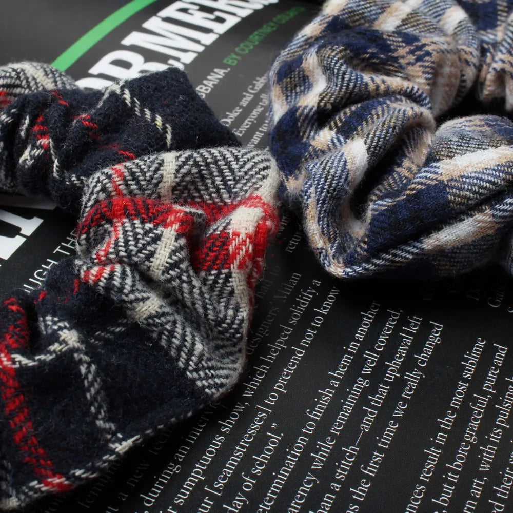 Lot 2 Chouchous Plaid