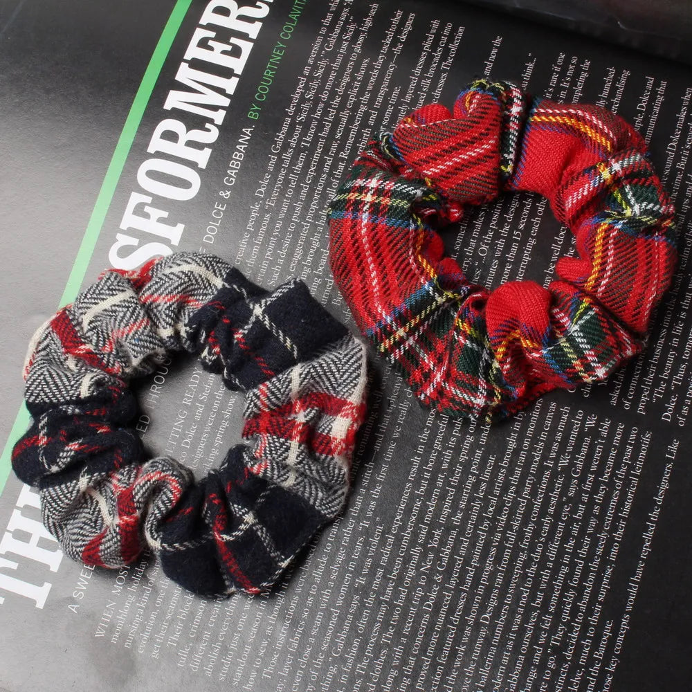 Lot 2 Chouchous Plaid