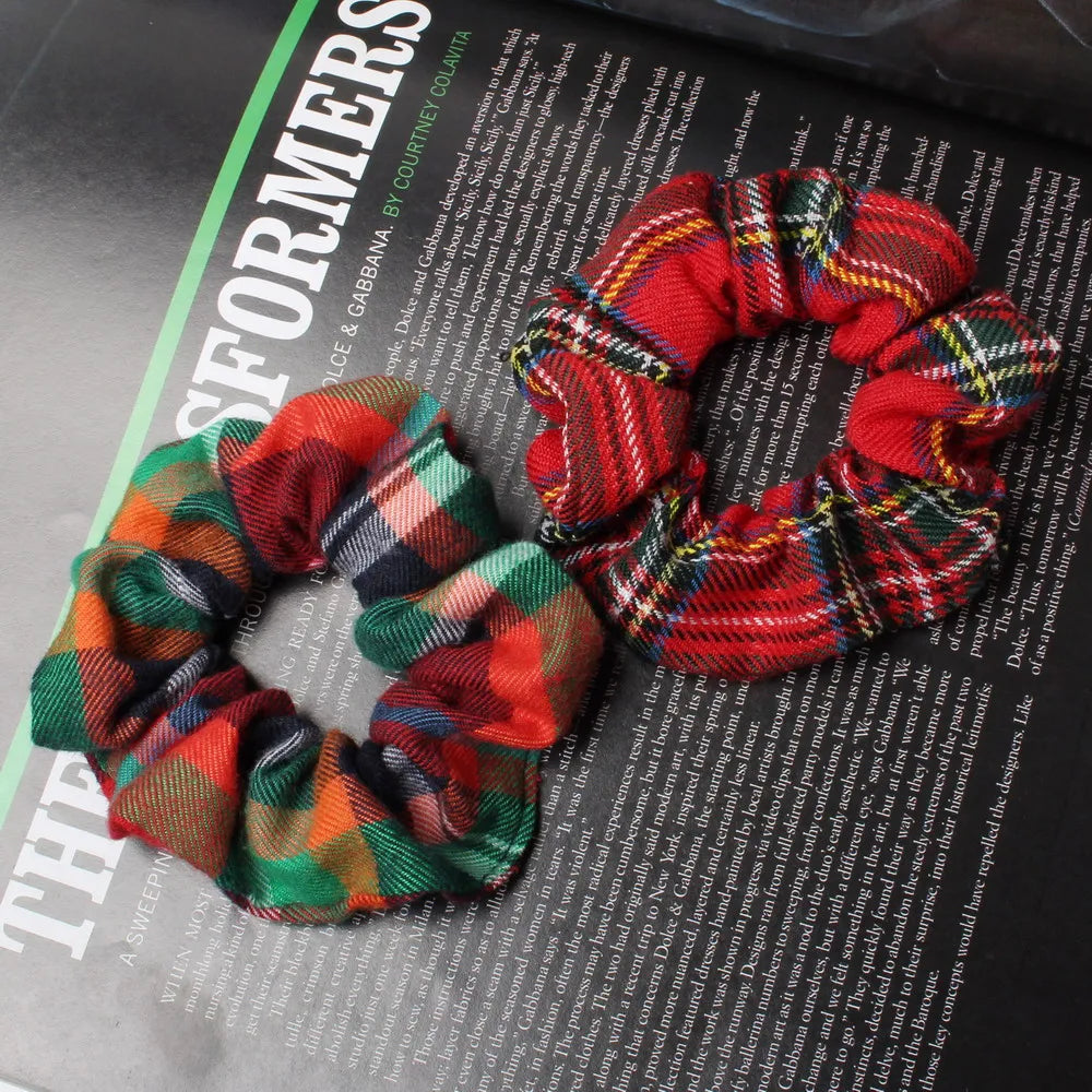 Lot 2 Chouchous Plaid