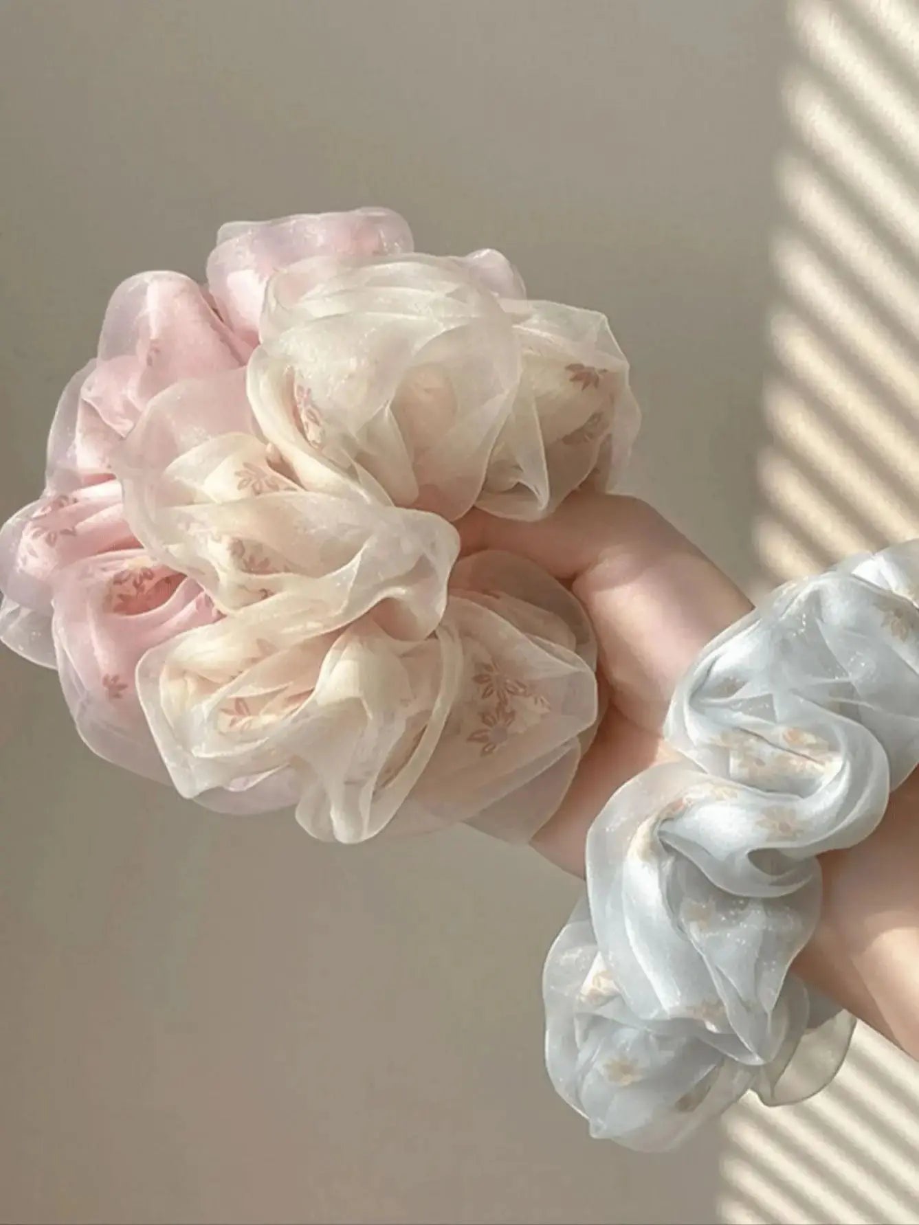 Chouchou Fleurs Double