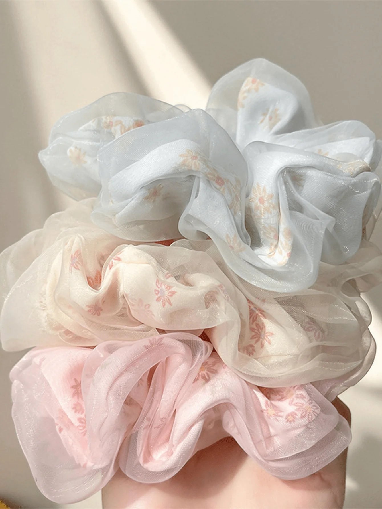 Chouchou Fleurs Double