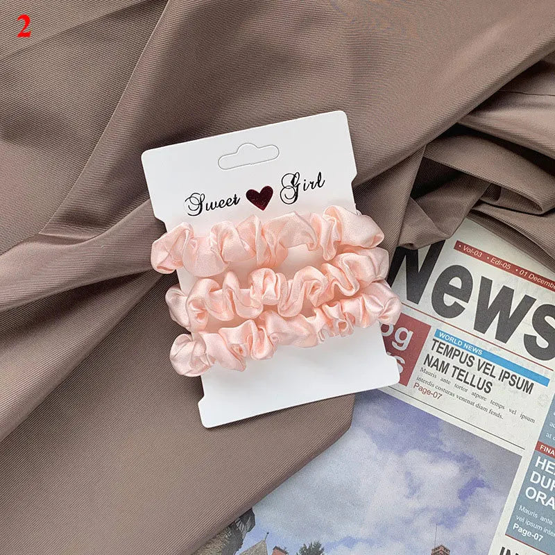 Lot 3 Chouchous Satin