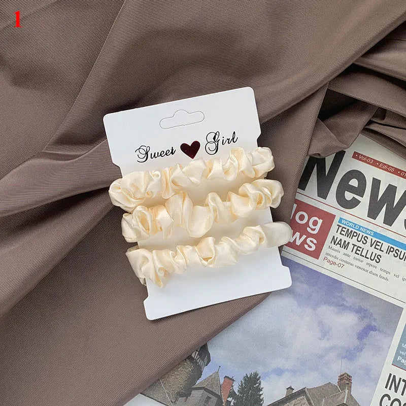 Lot 3 Chouchous Satin